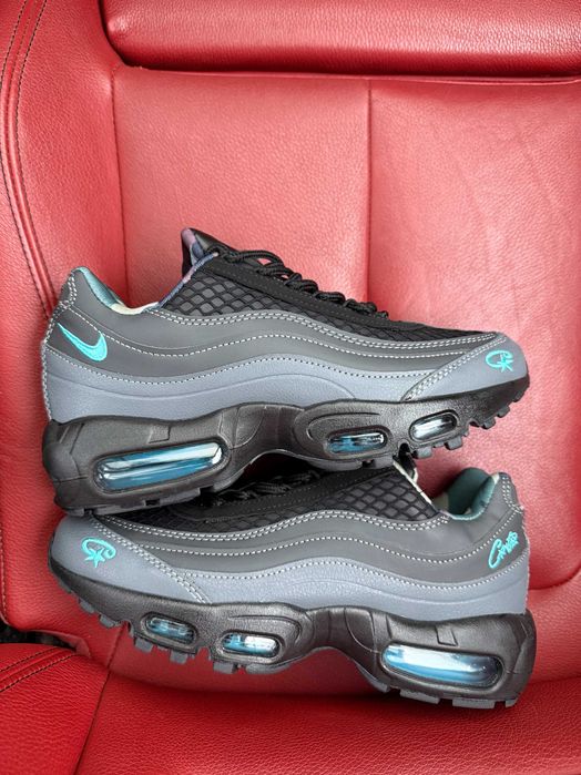 (ОПЛАТА ПІСЛЯ ОГЛЯДУ)Nike air max 95 corteiz blue Найк Аір Макс 95