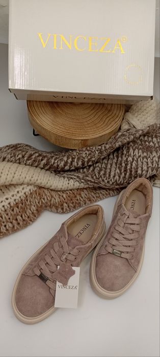 Sztos. Skórzane sneakersy jakości Premium