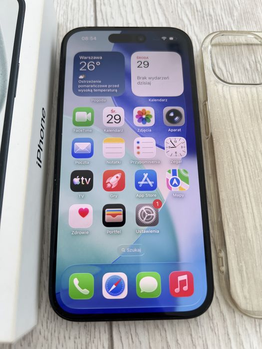 OKAZJA!!! Iphone 15 100% sprawny + zestaw