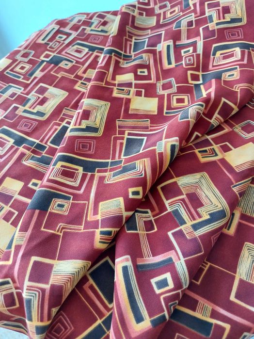 Tkanina kupon ciekawy wzór