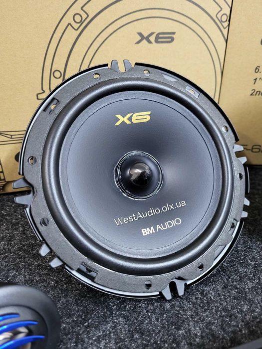 16см Boschmann F-628-X6/динаміки в авто/колонки/компонентні