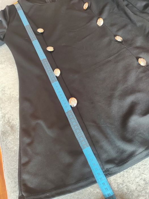 Bluzka tunika z guzikami L/XL