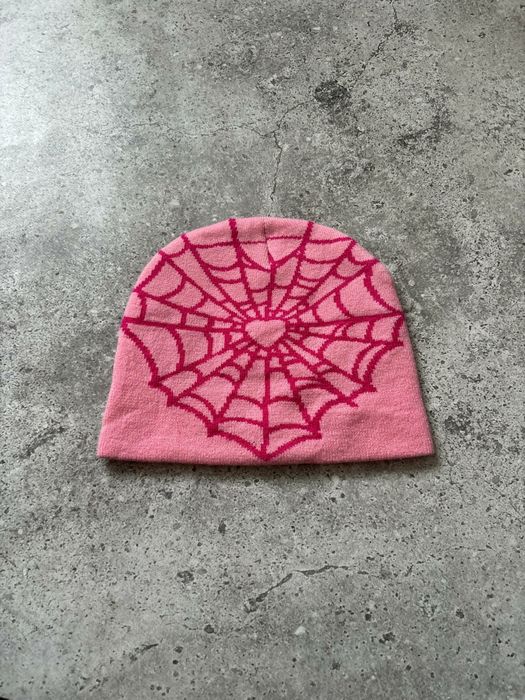 Y2K style шапка з павутиною sk8