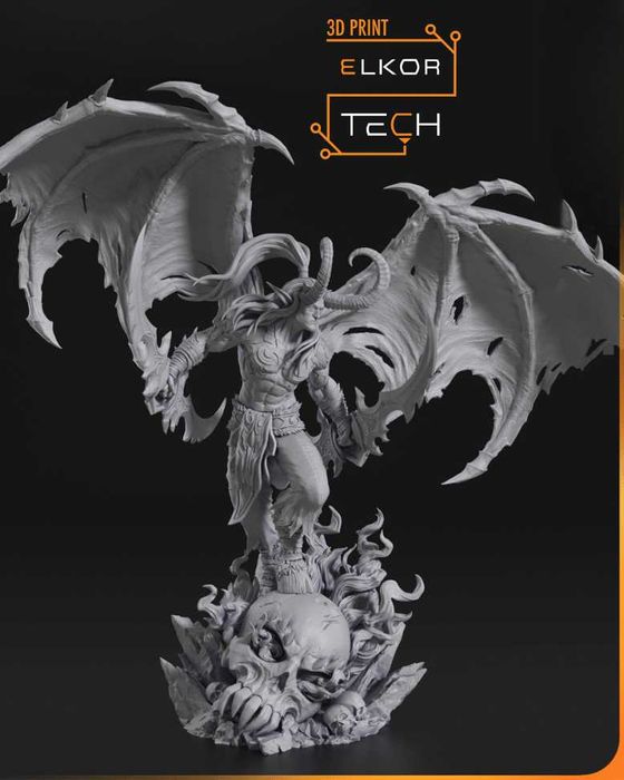 【OnOFF 様）World of Warcraft,Legion Illidan Stormrage z World of Warcraft WoW – Figurka