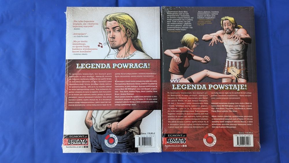 JACK Z BAŚNI 1-2 Willingham Sturges FOLIA! Stan idealny! Fables Baśnie