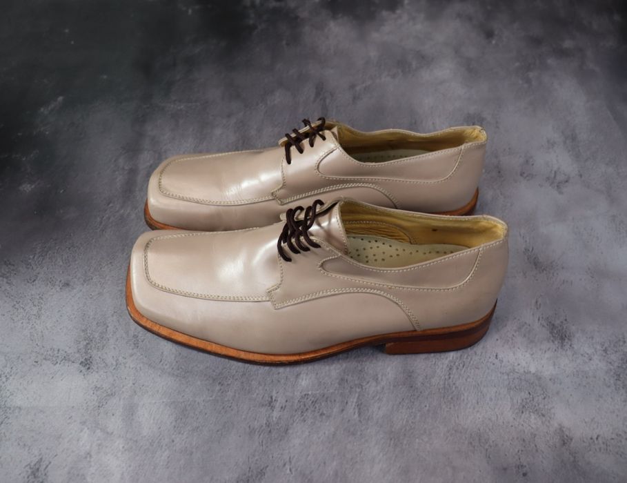Półbuty męskie handmade Bison rozmiar 44 , Skin bison