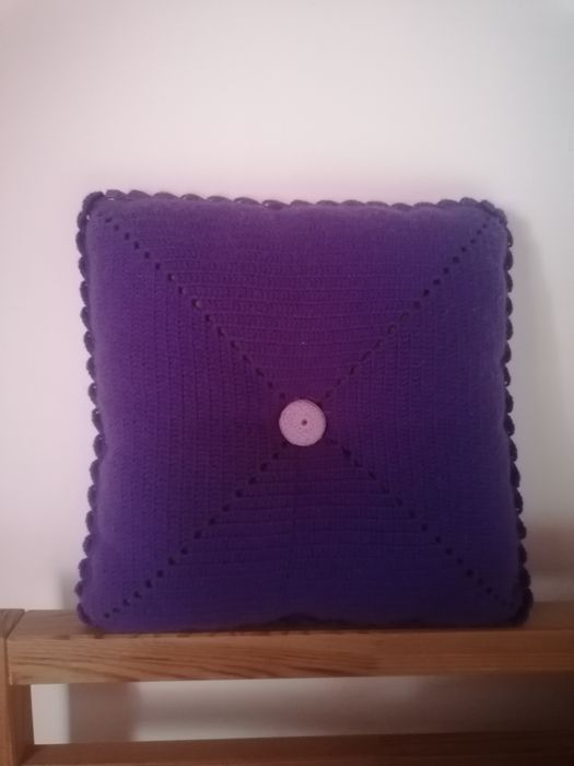 Conjunto de 3 bonitas almofadas feitas à mão