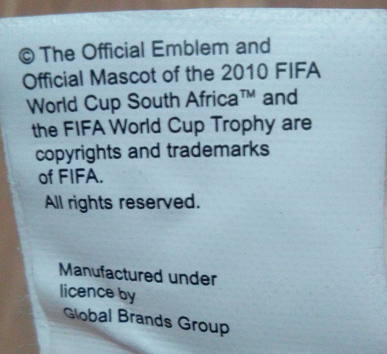 Чемпионат Мира FIFA 2010 World Cup Кепка Бейсболка