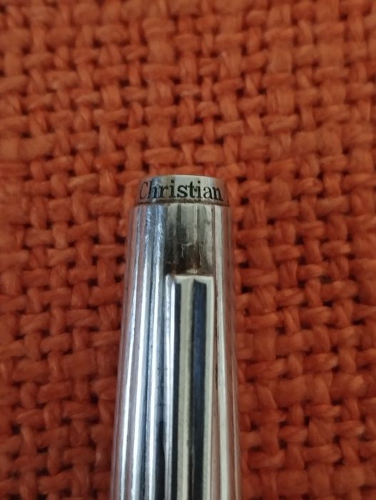 Christian Dior ручка серебро 925 перо золото 585