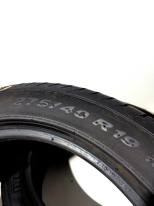 Pneus Pirelli Pzero - 275/40/19 - Excelentes
