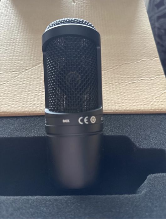 Audio-Technica AT2020 + шокмаунт AT8455 + поп-фільтр