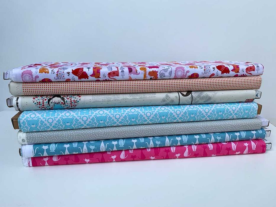 Oportunidade: Pack Tecidos 100% algodão a 6€/m