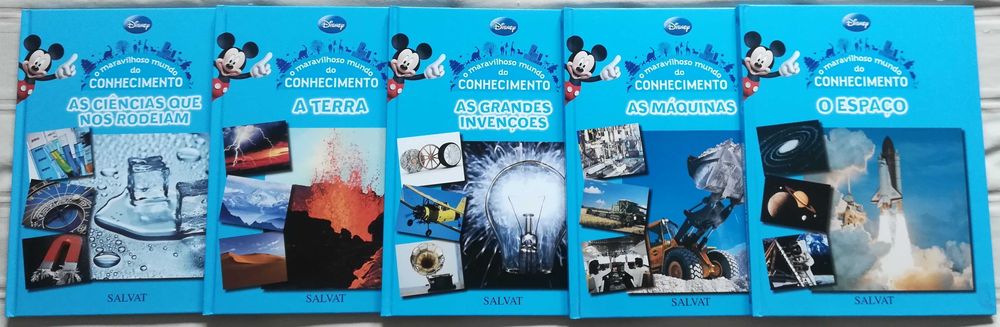 Enciclopédia de 24 volumes: “O Maravilhoso Mundo do Conhecimento”