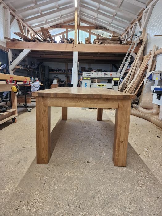 Stół dębowy lity od ręki 100x200cm