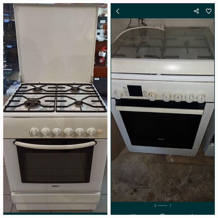 Крани на газові конфорки до плити Бош