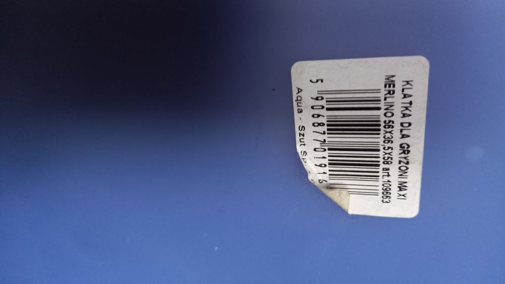 Klatka dla myszki chomika gryzonia 36/56/58