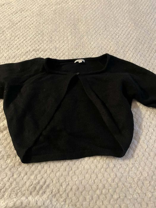 Krótki kardigan solar 70% wełna 20% angora rozmiar m