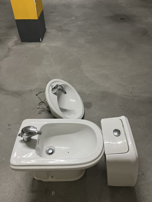 Conjunto casa de banho SANINDUSA/ INDUSA