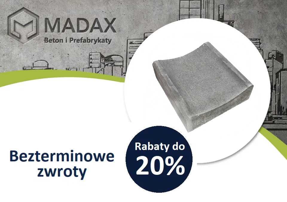 Korytko ściekowe 30x10 cm płytkie MADAX