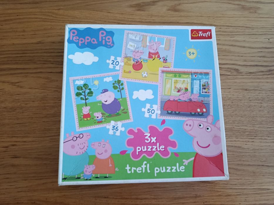 Puzzle świnka Peppa