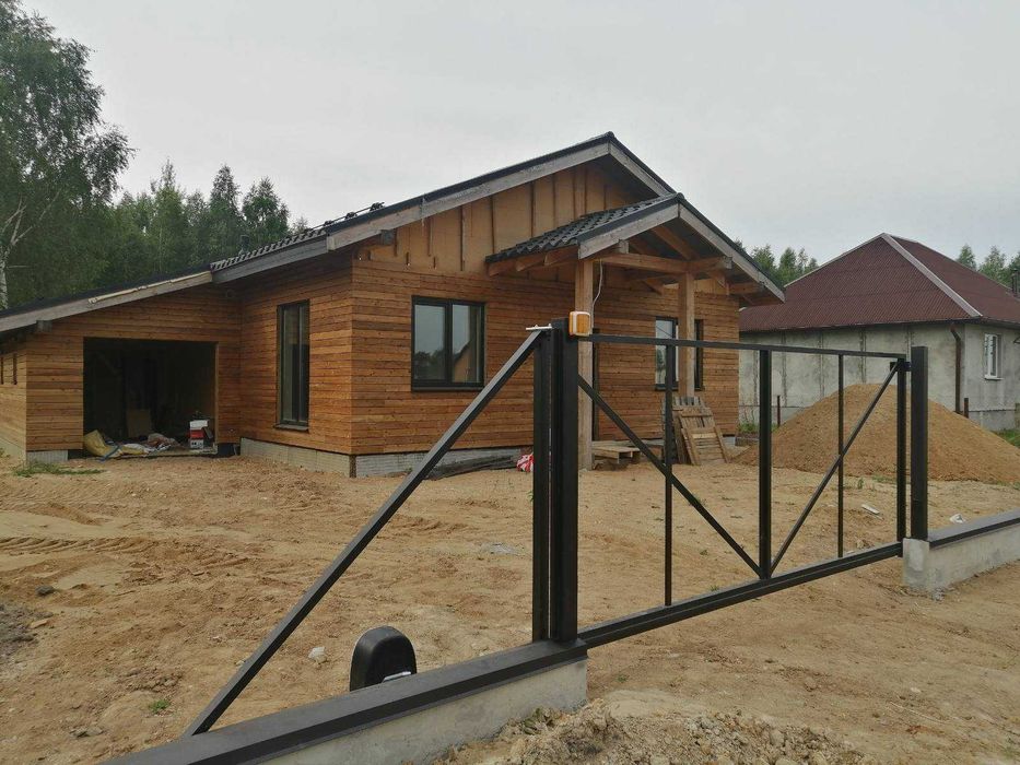 Відкатні ворота/Откатные ворота, Каркас откатных ворот WELDER Т05