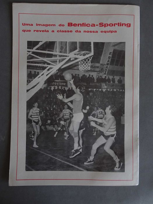 Revista O Benfica Ilustrado nº 104 ano 1966