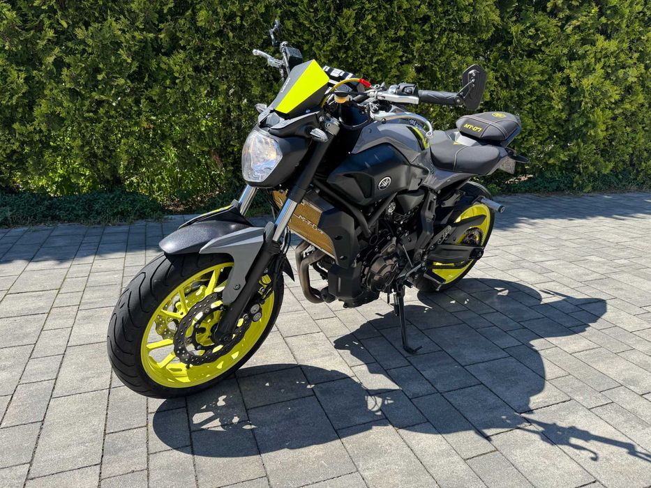 yamaha mt07 kat.a2  2016