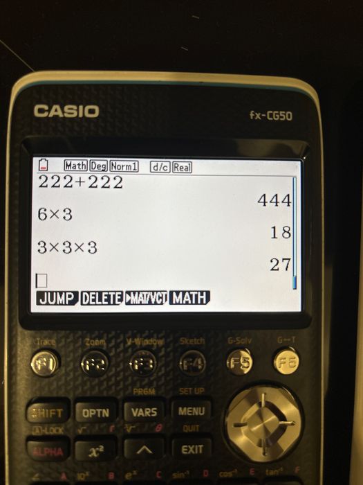 Calculadora gráfica casio