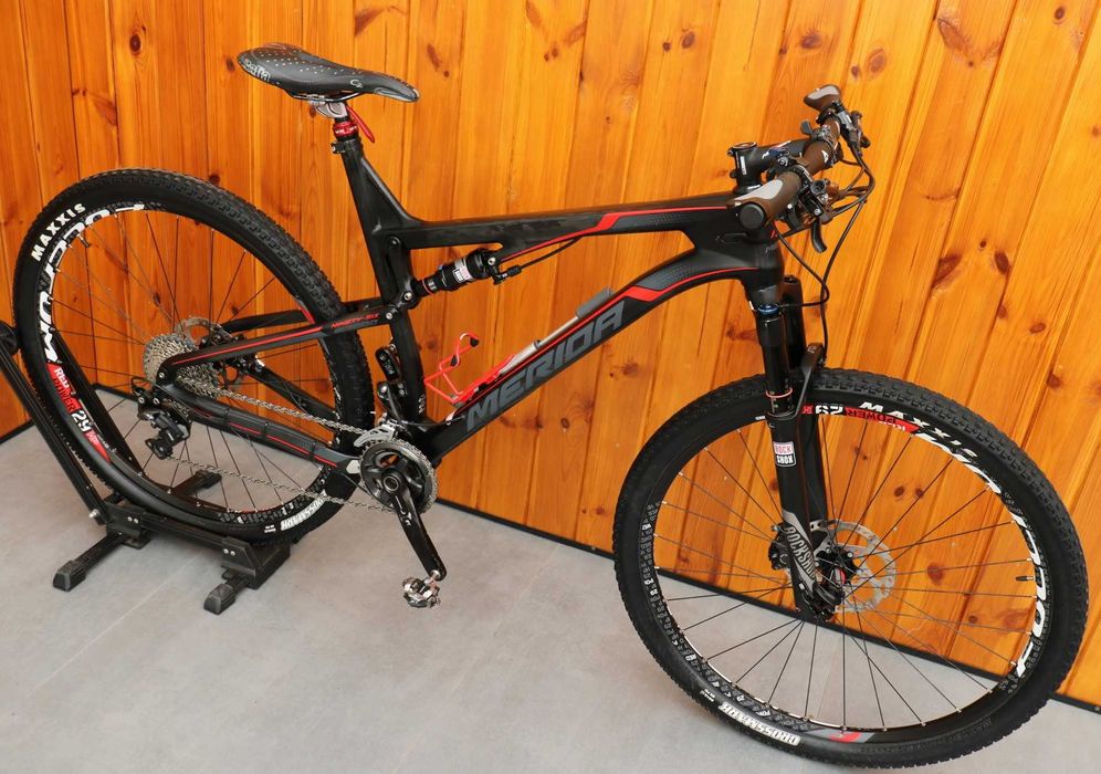 Rower MTB Full Merida Ninety-six . Karbon. RATY