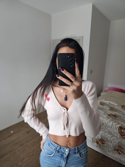 Sweterek sweter wiazany