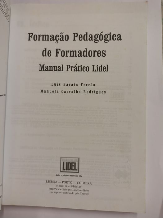 Formação Pedagógica de Formadores, de Luís Ferrão