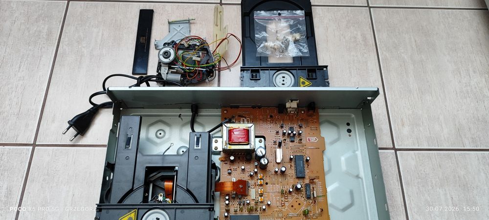 Pioneer PD-5500 uszkodzony tylko na części