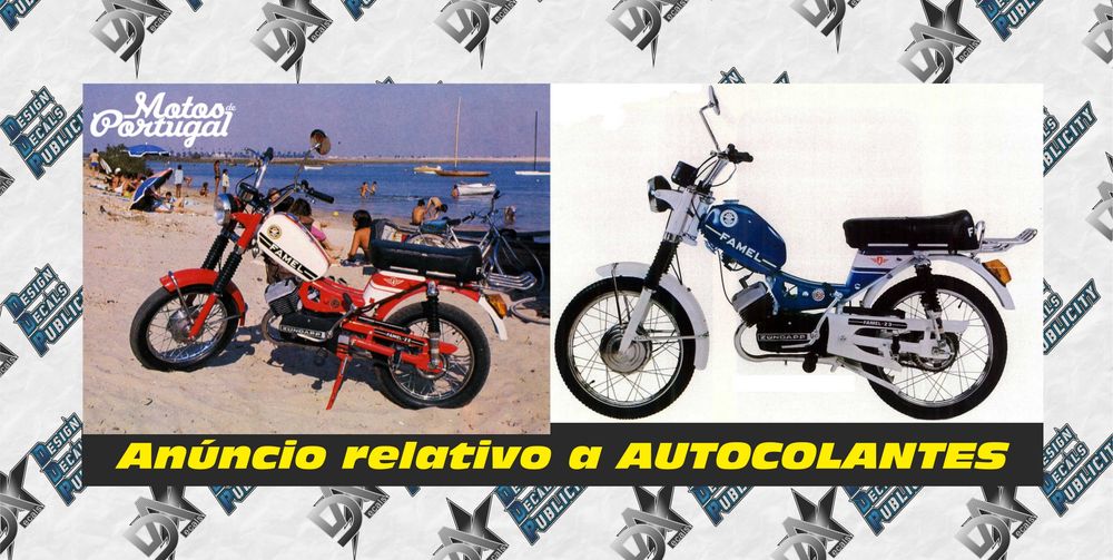 Autocolantes Famel Z2 ou Z3 --- 1º modelo