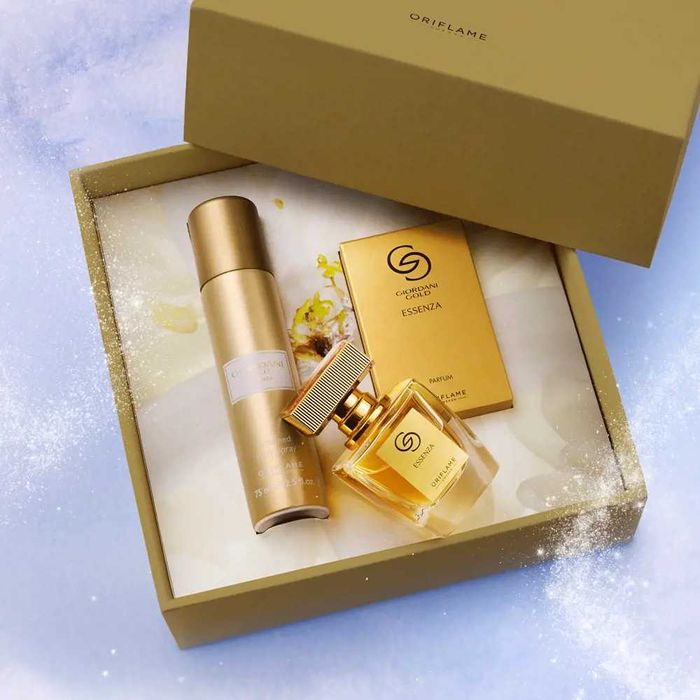 Perfumy Giordani Gold Essenza Oriflame + dezodorant GG Essenza + NIESPODZIANKA