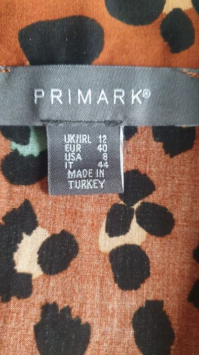 Koszula Primark 40 L bluzka na długi rękaw Panterka