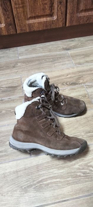 Женские зимние замшевые ботинки Timberland,р37