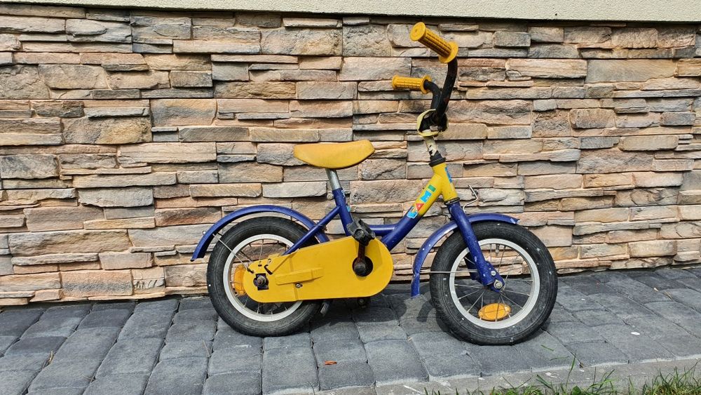 Rower dziecięcy koła 12 cali, kółka boczne