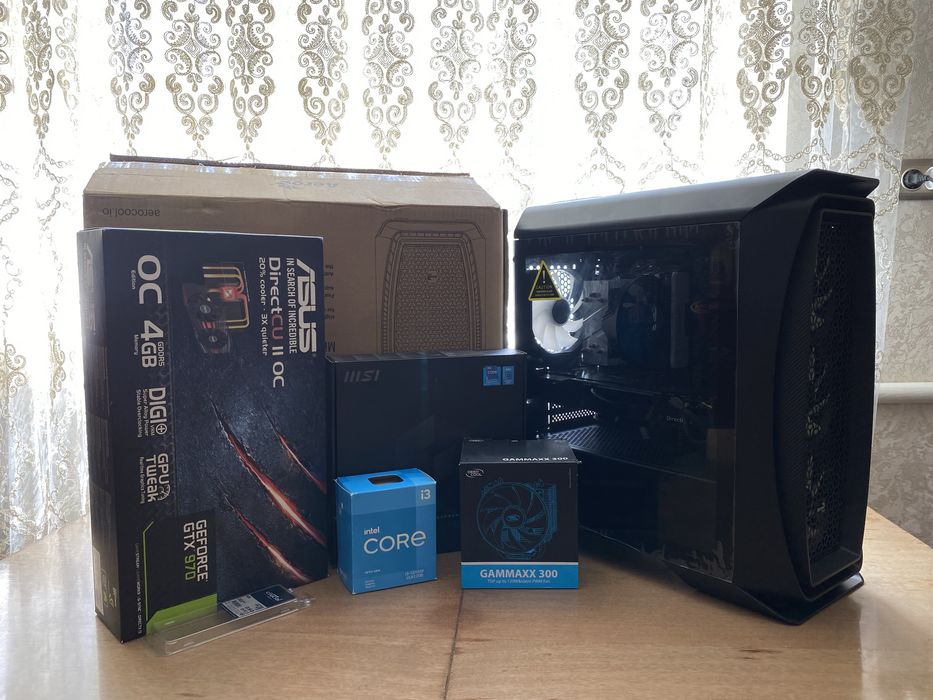 Intel i3 10105f + msi b560m-a pro (комплект мать+проц)