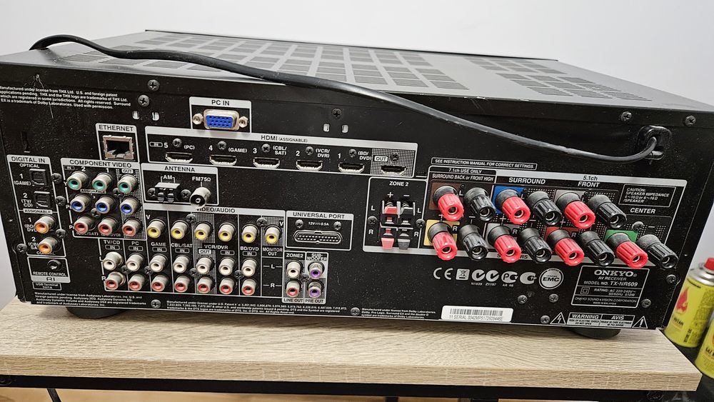 Amplituner Onkyo TXNR 609 7 kanałów bardzo mocny Jastrowie • OLX.pl