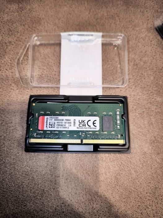 Оперативна пам'ять Kingston SODIMM DDR4-3200 8192MB PC4-25600