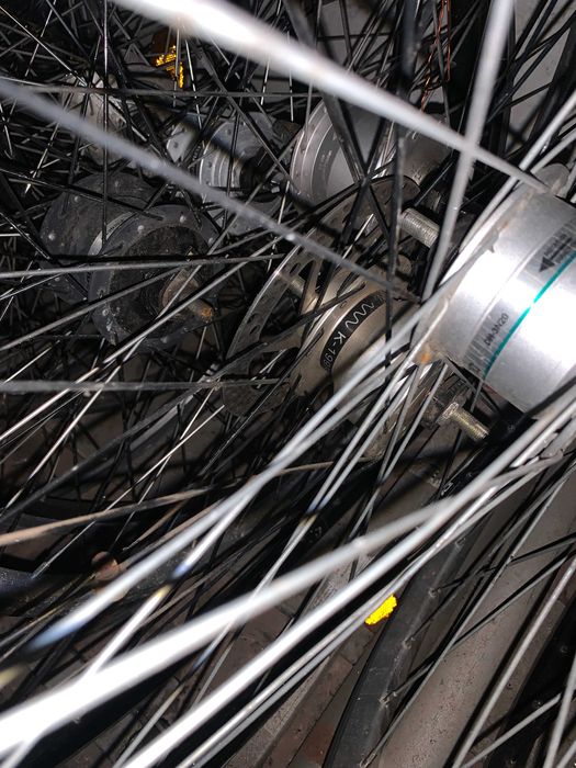 Колесо динамо, генератор, з динамовтулкою v-brake, диск