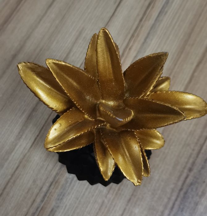 Ananás de decoração preta