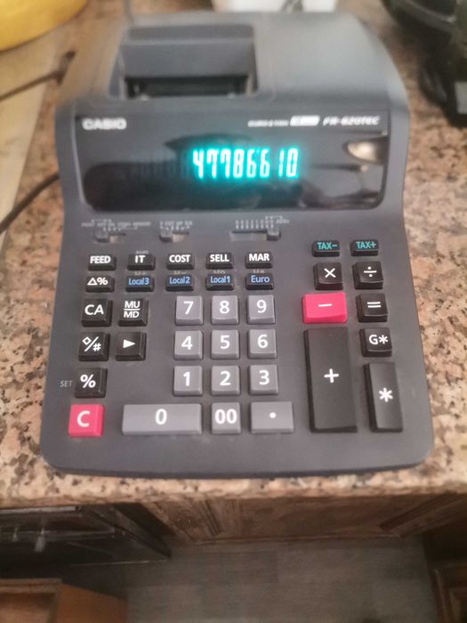 Máquina calculadora Secretária