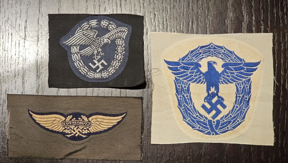 III Rzesza Niemcy oryginalne naszywki