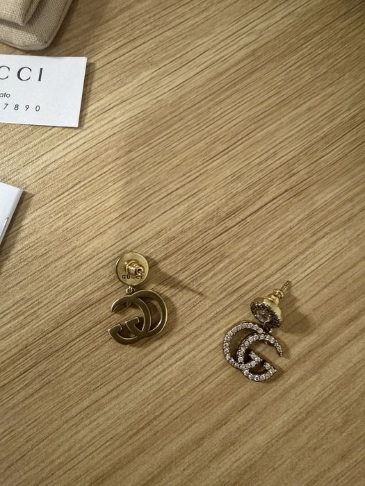 Kolczyki Gucci Biżuteria GG Marmont Crystal