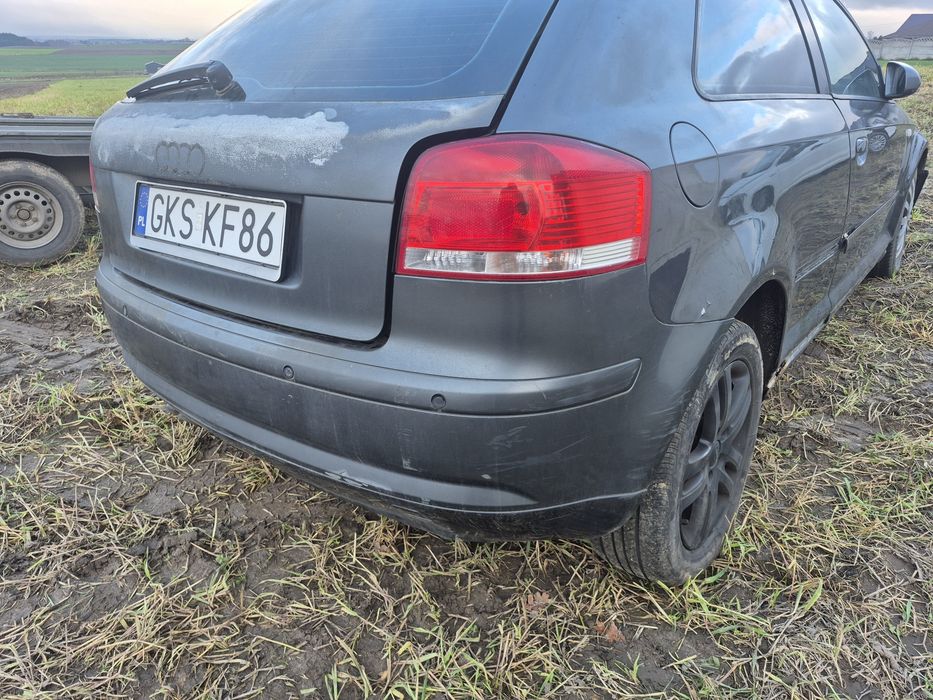 Części audi a3 8p silnik 2.0 tdi BKD skrzynia GYN 6b. Kolor lx7z