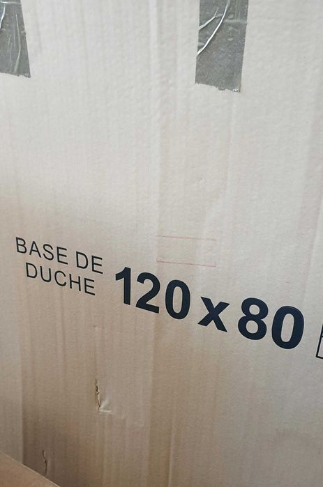 Vendo base duche acrílica branca 120x80