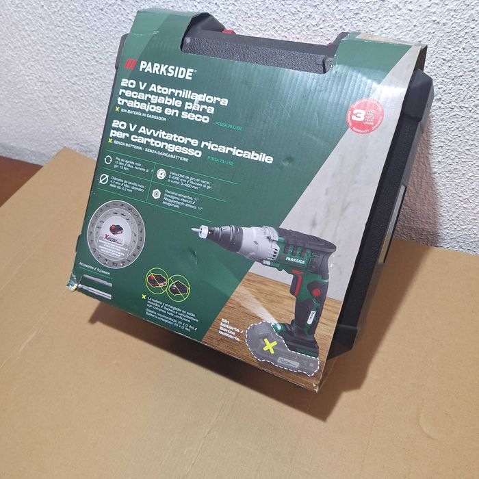 Aparafusadora de Pladur Parkside [ Nova ]