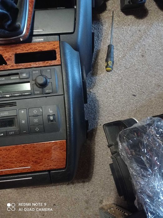Audi a3 8l0 konsola 1din drewno