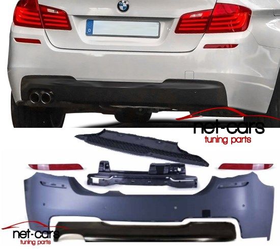 Zderzak tył BMW F10 M5 M Pakiet Performance dyfuzor 00-